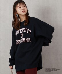 FREAK'S STORE | ▽【WEB限定】PENNSYLVANIA/ペンシルベニア　別注カレッジプリントスウェット(スウェット)
