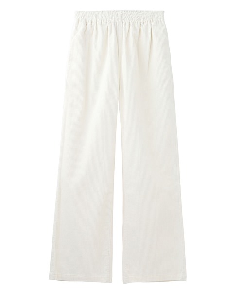 X-girl(エックスガール)の「CORDUROY EASY PANTS(その他パンツ・レディース・ホワイト/ライトブルー/ブラック・XS/S/M)」の9枚目の写真