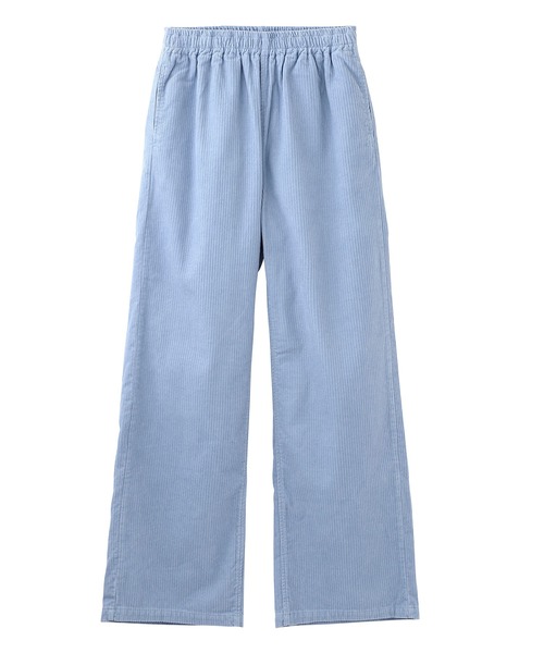 X-girl(エックスガール)の「CORDUROY EASY PANTS(その他パンツ・レディース・ホワイト/ライトブルー/ブラック・XS/S/M)」の11枚目の写真