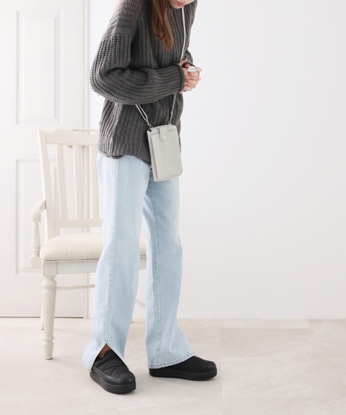 VIVIAN（ヴィヴィアン）の「防水防寒スリッポン（レインシューズ・レディース・ブラック/ベージュ/グレー/カーキ/アイボリー・LL/S/M/L）」の17枚目の写真