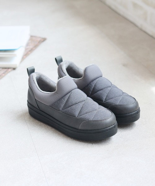 VIVIAN（ヴィヴィアン）の「防水防寒スリッポン（レインシューズ・レディース・ブラック/ベージュ/グレー/カーキ/アイボリー・LL/S/M/L）」の21枚目の写真