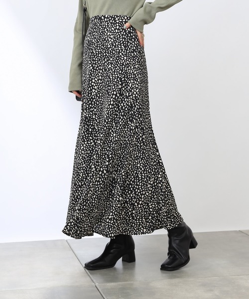 COLONY 2139(コロニートゥーワンスリーナイン)の「レオパード柄マーメイドスカート(スカート・レディース・ブラック/アイボリー・FREE)」の20枚目の写真