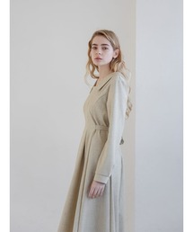 tuck pleats onepiece