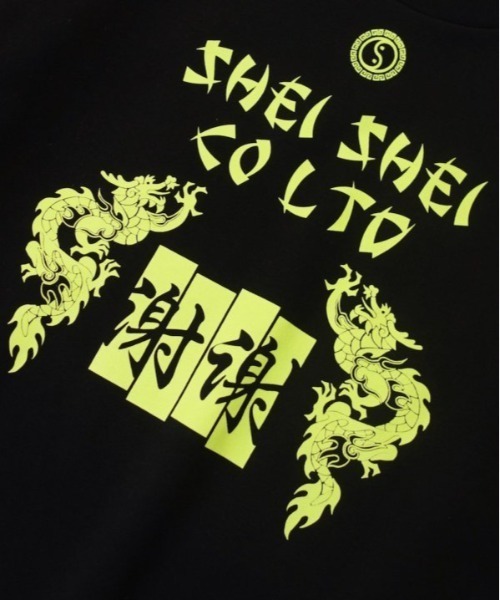 shei shei co LTD(シェイシェイシーオーエルティディ)の「【SHEI SHEI/シェイシェイ】DRAGON L/S TEE(Tシャツ/カットソー・メンズ・ホワイト/ブラック・FREE)」の6枚目の写真