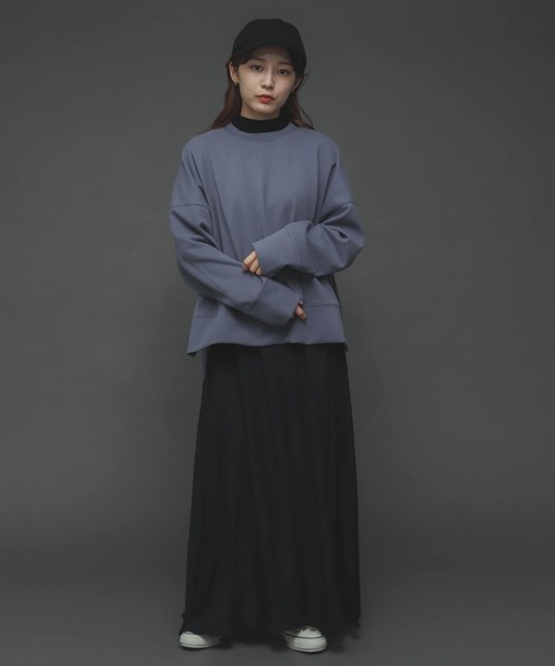 SENSE OF PLACE by URBAN RESEARCH(センスオブプレイスバイアーバンリサーチ)の「リブドッキングワンピース(ワンピース・レディース・ライトベージュ/ブラック・ONE)」の16枚目の写真