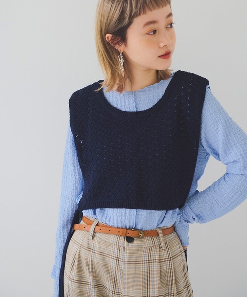 Crisp（クリスプ）の「細レザーベルト（ベルト・レディース・ブラウン/キャメル・FREE）」の18枚目の写真