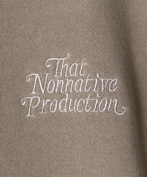 nonnative(ノンネイティブ)の「<nonnative(ノンネイティブ)> 40 SWEAT/カットソー □□(スウェット・メンズ・ベージュ・1/2)」の8枚目の写真