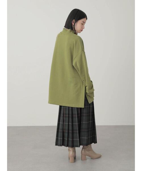 AMERICAN HOLIC（アメリカンホリック）の「ラップ風プリーツスカート（スカート・レディース・カーキ/グリーン/マスタード・M/L）」の16枚目の写真