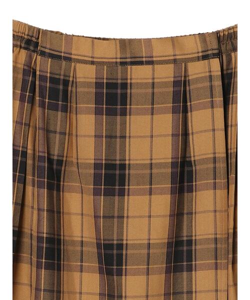 AMERICAN HOLIC（アメリカンホリック）の「ラップ風プリーツスカート（スカート・レディース・カーキ/グリーン/マスタード・M/L）」の12枚目の写真