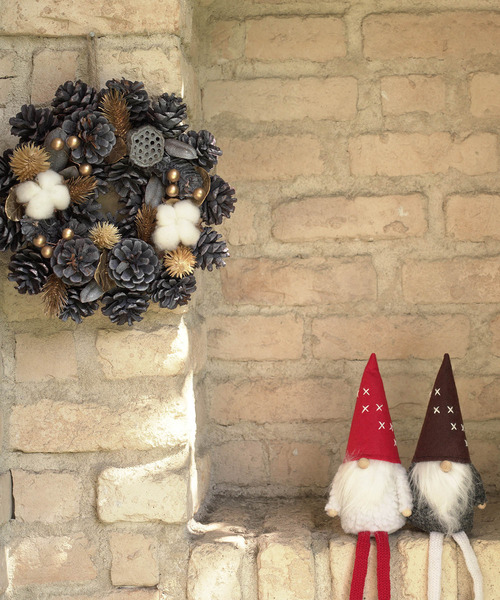 LBC（エルビーシー）の「Xmas クリスマス ナチュラルリース（インテリア雑貨・レディース・その他35・FREE）」の3枚目の写真