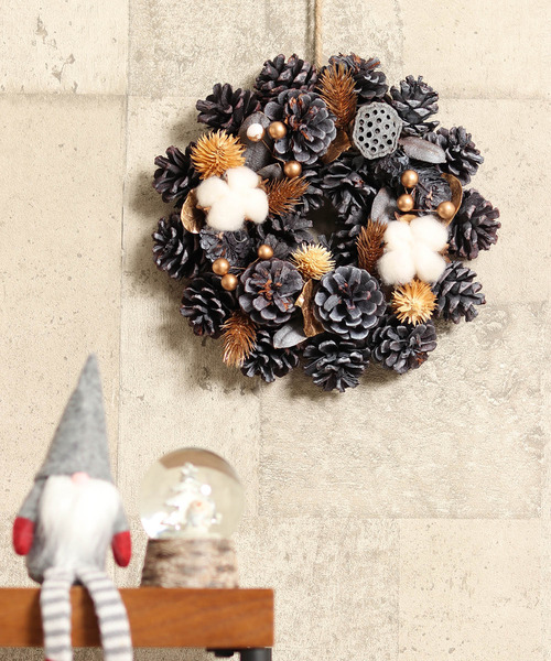 LBC（エルビーシー）の「Xmas クリスマス ナチュラルリース（インテリア雑貨・レディース・その他35・FREE）」の10枚目の写真