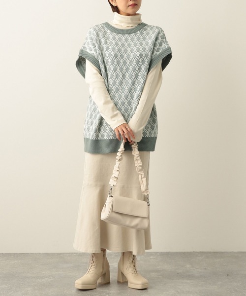 Heather(ヘザー)の「Ladyマーメイドスカート 259636(スカート・レディース・ブラック/ブラウン/アイボリー/ライトブラウン/ベージュ・S/M)」の10枚目の写真