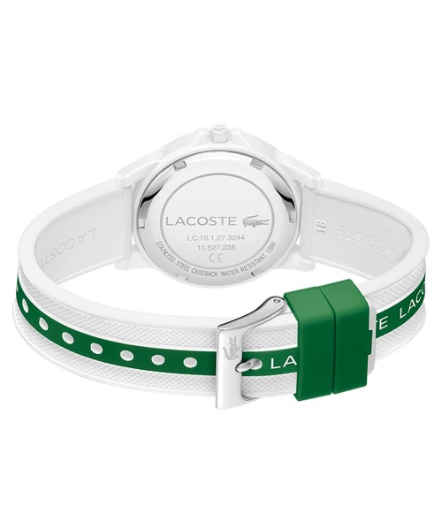 LACOSTE（ラコステ）の「【LACOSTE】ラコステ TEEN 腕時計（アナログ腕時計・メンズ・ホワイト×グリーン/ホワイト×ブルー/ホワイト×ブラック/ホワイト×ピンク・FREE）」の9枚目の写真