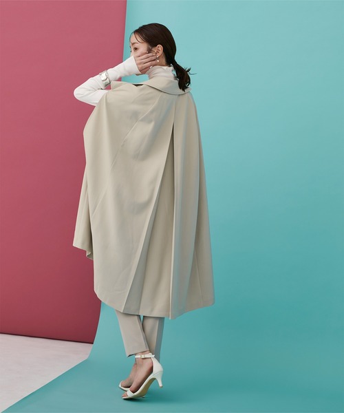 UR'S（ユアーズ）の「ｹｰﾌﾟﾄﾚﾝﾁ（トレンチコート・レディース・ブラック/グレイッシュベージュ・M/S）」の12枚目の写真