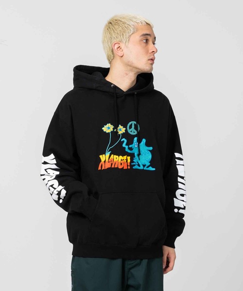 XLARGE（エクストララージ）の「PEACE WORLD PULLOVER HOODED SWEAT