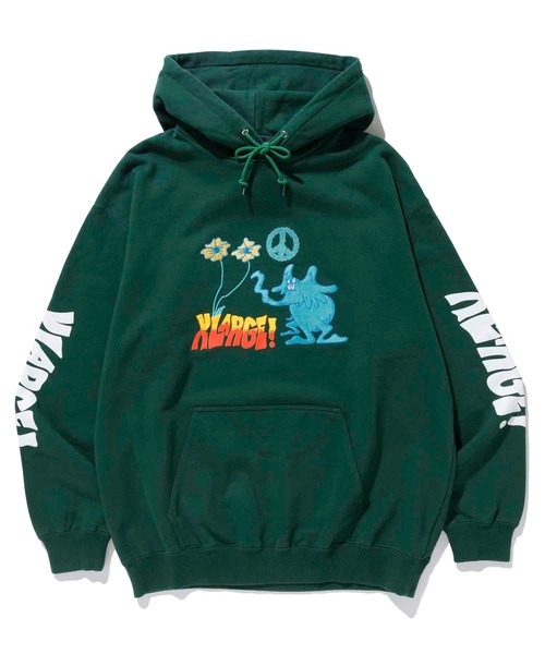 XLARGE（エクストララージ）の「PEACE WORLD PULLOVER HOODED SWEAT