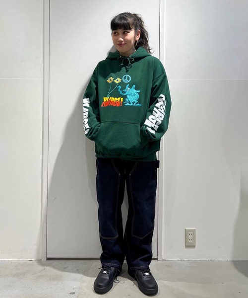 XLARGE（エクストララージ）の「PEACE WORLD PULLOVER HOODED SWEAT