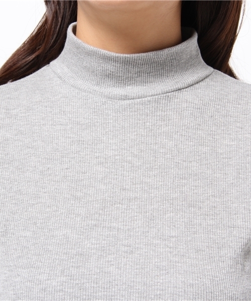 CIAOPANIC TYPY（チャオパニックティピー）の「テレコハイネックプルオーバー（Tシャツ/カットソー・レディース・ホワイト/グレー/ブラック/その他19/ネイビー・FREE）」の9枚目の写真