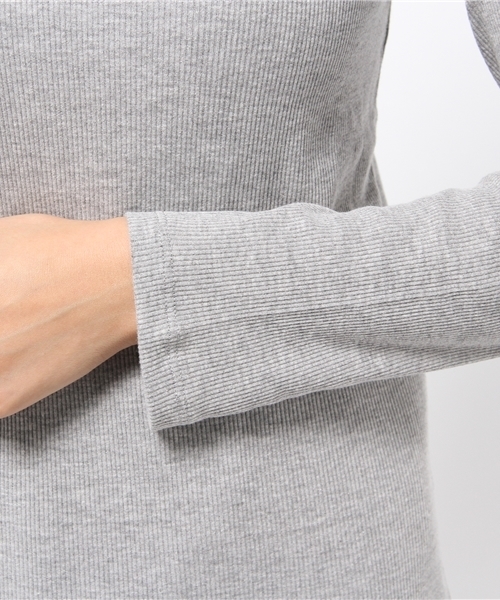 CIAOPANIC TYPY（チャオパニックティピー）の「テレコハイネックプルオーバー（Tシャツ/カットソー・レディース・ホワイト/グレー/ブラック/その他19/ネイビー・FREE）」の10枚目の写真