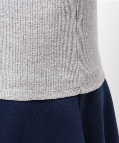 CIAOPANIC TYPY（チャオパニックティピー）の「テレコハイネックプルオーバー（Tシャツ/カットソー・レディース・ホワイト/グレー/ブラック/その他19/ネイビー・FREE）」の11枚目の写真