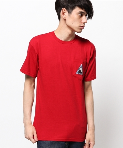 XLARGE（エクストララージ）の「S/S TEE WPR POCKET（Tシャツ/カットソー・メンズ・ブラック/バーガンディー・X-LARGE/SMALL/MEDIUM/LARGE）」の2枚目の写真