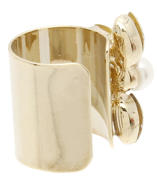 SMELLY（スメリー）の「SMELLY ビジューイヤーカフ（イヤリング・レディース・ゴールド・ONE）」の2枚目の写真