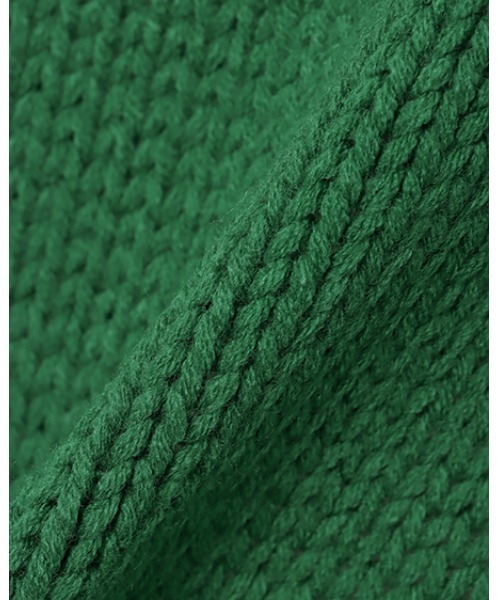 INGNI（イング）の「ショート丈ブロークンニット（ニット/セーター・レディース・ピンク/オレンジ/ブルー/グリーン/アイボリー・M）」の12枚目の写真