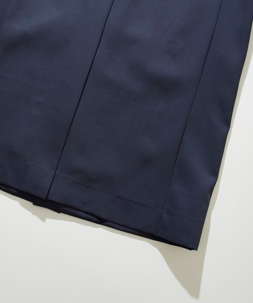 city(シティ)の「BALCOLLAR COAT(ステンカラーコート・メンズ・ブラック/ライトブルーグレー・1/2)」の12枚目の写真