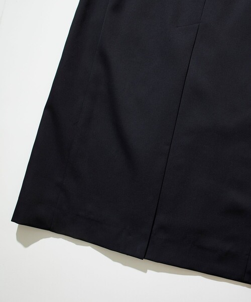 city(シティ)の「BALCOLLAR COAT(ステンカラーコート・メンズ・ブラック/ライトブルーグレー・1/2)」の22枚目の写真