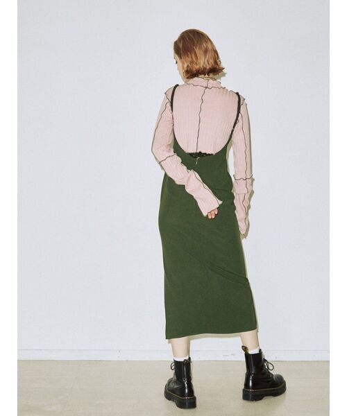 jouetie(ジュエティ)の「メローレイヤードワンピース【セット】(ワンピース・レディース・ブラック/ピンク/ライトブルー・MEDIUM)」の18枚目の写真