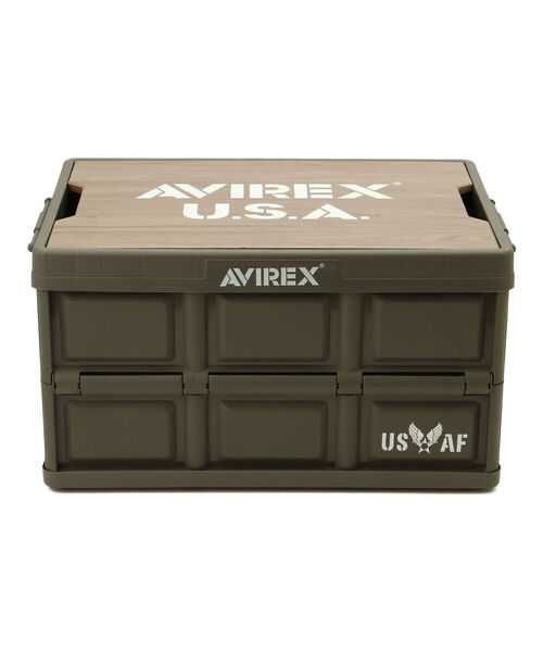 AVIREX(アヴィレックス)の「ストレージ ラージ / STORAGE BIN LARGE / アヴィレックス / AVIREX(その他雑貨・メンズ・オリーブ・FREE)」の2枚目の写真