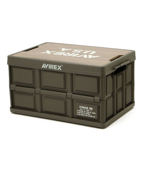 AVIREX(アヴィレックス)の「ストレージ ラージ / STORAGE BIN LARGE / アヴィレックス / AVIREX(その他雑貨・メンズ・オリーブ・FREE)」の3枚目の写真