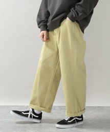 RAGEBLUE | カラーデニム/タックワイドパンツ(デニムパンツ)