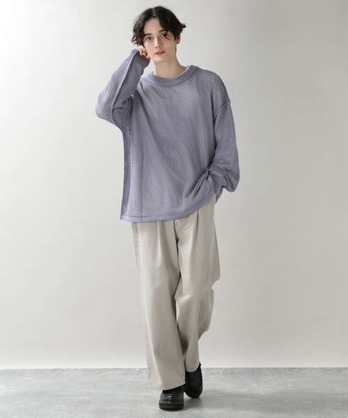 RAGEBLUE(レイジブルー)の「カラーデニム/タックワイドパンツ(デニムパンツ・メンズ・ホワイト/ブラック系その他/グレー/グリーン/ブルー系その他/イエロー/イエロー系その他/レッド/グリーン系その他・MEDIUM/LARGE)」の20枚目の写真