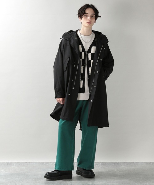 RAGEBLUE(レイジブルー)の「カラーデニム/タックワイドパンツ(デニムパンツ・メンズ・ホワイト/ブラック系その他/グレー/グリーン/ブルー系その他/イエロー/イエロー系その他/レッド/グリーン系その他・MEDIUM/LARGE)」の21枚目の写真