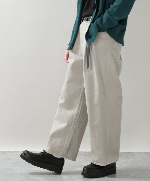 RAGEBLUE(レイジブルー)の「カラーデニム/タックワイドパンツ(デニムパンツ・メンズ・ホワイト/ブラック系その他/グレー/グリーン/ブルー系その他/イエロー/イエロー系その他/レッド/グリーン系その他・MEDIUM/LARGE)」の11枚目の写真