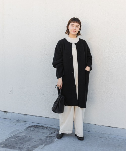 かぐれ（カグレ）の「強縮ウールニットコート（その他アウター）」 - WEAR