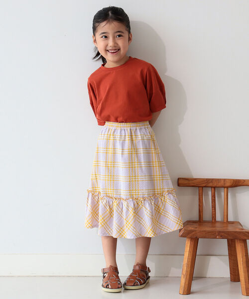 B:MING by BEAMS（ビーミングバイビームス）の「B:MING by BEAMS / ワイドスリーブ Tシャツ（90~140cm）（Tシャツ/カットソー・キッズ・レッド系その他/ホワイト/その他/ピンク・90/120/110/140/130/100）」の22枚目の写真