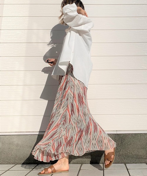 Q（キュー）の「Qエンブレム スキッパーシャツ（シャツ/ブラウス・レディース・アイボリー/ホワイト系その他・MEDIUM）」の7枚目の写真