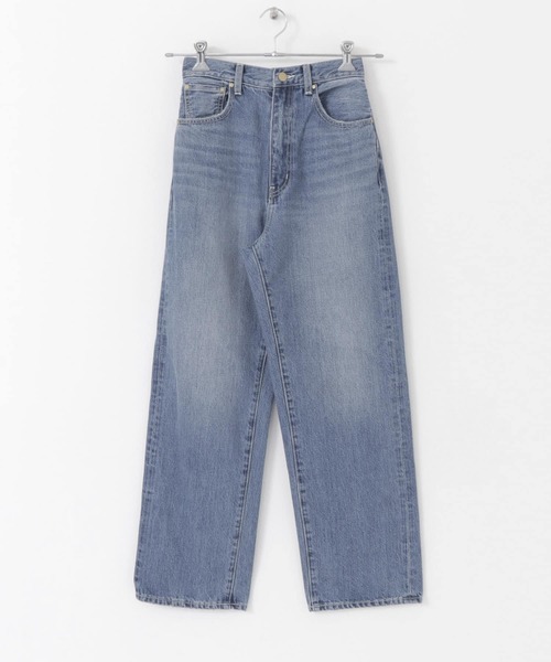 PICCADILLY(ピカデリー)の「『別注』『Gina 2022Spring掲載』PICCADILLY オーガニックコットンワイドデニム(デニムパンツ・レディース・インディゴブルー・SMALL/MEDIUM)」の10枚目の写真