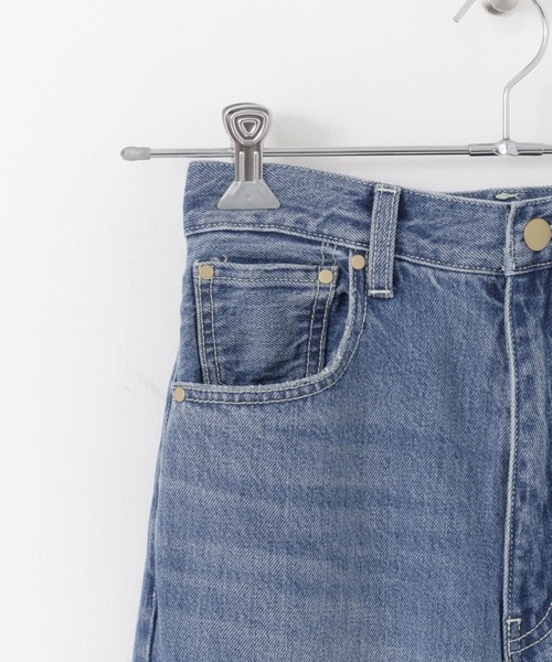 PICCADILLY(ピカデリー)の「『別注』『Gina 2022Spring掲載』PICCADILLY オーガニックコットンワイドデニム(デニムパンツ・レディース・インディゴブルー・SMALL/MEDIUM)」の8枚目の写真