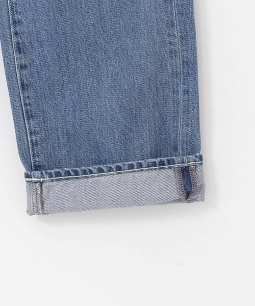 PICCADILLY(ピカデリー)の「『別注』『Gina 2022Spring掲載』PICCADILLY オーガニックコットンワイドデニム(デニムパンツ・レディース・インディゴブルー・SMALL/MEDIUM)」の3枚目の写真