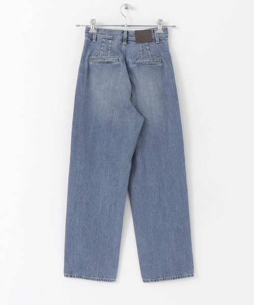 PICCADILLY(ピカデリー)の「『別注』『Gina 2022Spring掲載』PICCADILLY オーガニックコットンワイドデニム(デニムパンツ・レディース・インディゴブルー・SMALL/MEDIUM)」の14枚目の写真
