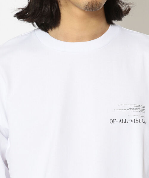 A4A（エーフォーエー）の「A4A(エーフォーエー)　BLURRED  ロンT（Tシャツ/カットソー・メンズ・ホワイト/ブラック・FREE）」の6枚目の写真