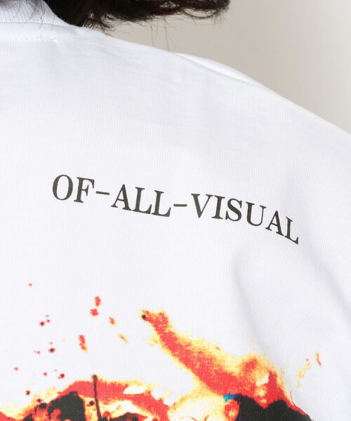 A4A（エーフォーエー）の「A4A(エーフォーエー)　BLURRED  ロンT（Tシャツ/カットソー・メンズ・ホワイト/ブラック・FREE）」の10枚目の写真