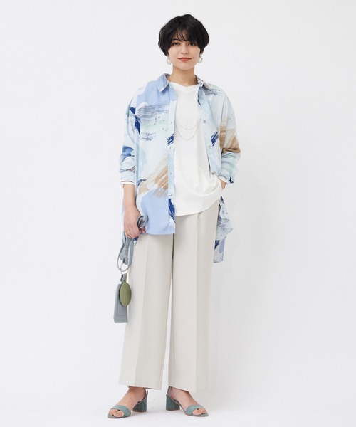JETSET SOLO PLUS (ジェットセットソロプラス)の「ダブルクロス ストレッチパンツ(その他パンツ・レディース・イエロー/グリーン/グレイッシュベージュ・FREE)」の14枚目の写真