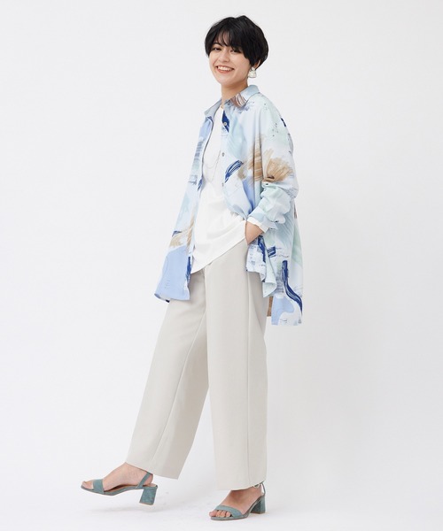 JETSET SOLO PLUS (ジェットセットソロプラス)の「ダブルクロス ストレッチパンツ(その他パンツ・レディース・イエロー/グリーン/グレイッシュベージュ・FREE)」の15枚目の写真