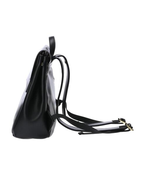 Legato Largo（レガートラルゴ）の「・Legato Largo 合成皮革リュック（トートバッグ・レディース・ブラック・FREE）」の2枚目の写真