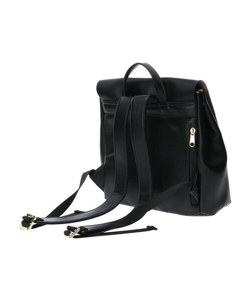 Legato Largo（レガートラルゴ）の「・Legato Largo 合成皮革リュック（トートバッグ・レディース・ブラック・FREE）」の3枚目の写真