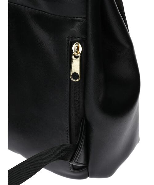 Legato Largo（レガートラルゴ）の「・Legato Largo 合成皮革リュック（トートバッグ・レディース・ブラック・FREE）」の7枚目の写真